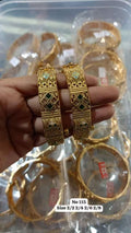 Brass High Gold Bangles 2,4 Size