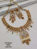 Brass High Gold Necklace