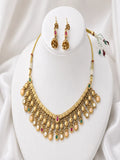 Brass High Gold Necklace
