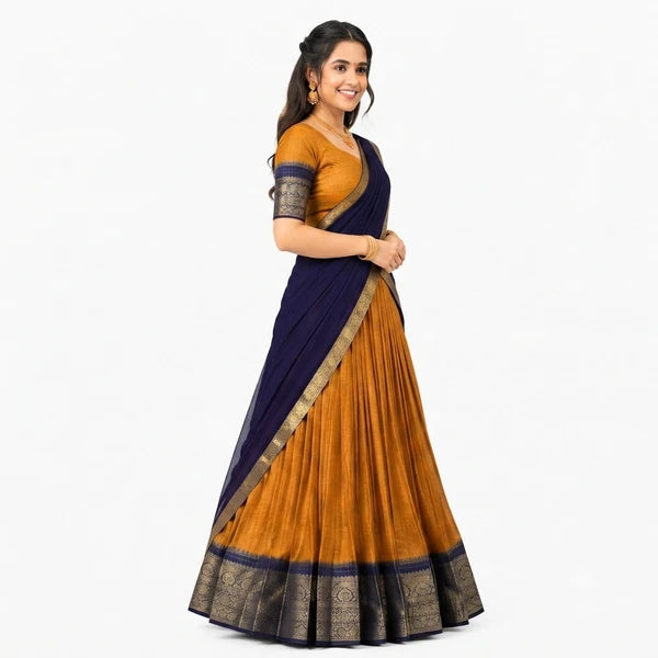 Zari Weaving Traditional Lehenga Choli