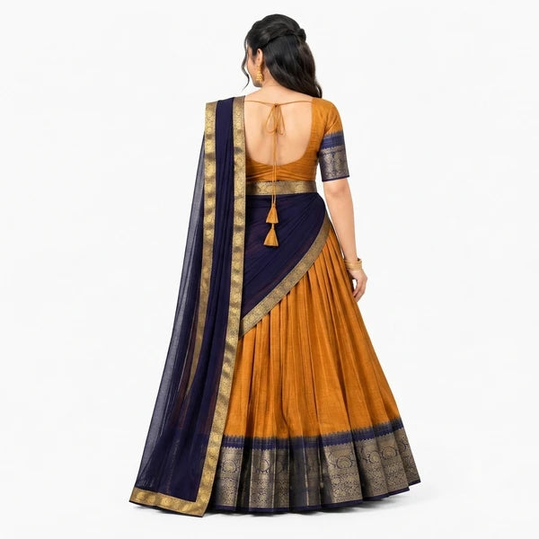 Zari Weaving Traditional Lehenga Choli