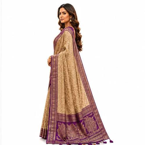 Ast Madhvi Cotton Soft Cotton Silk Zari Border Saree Collection
