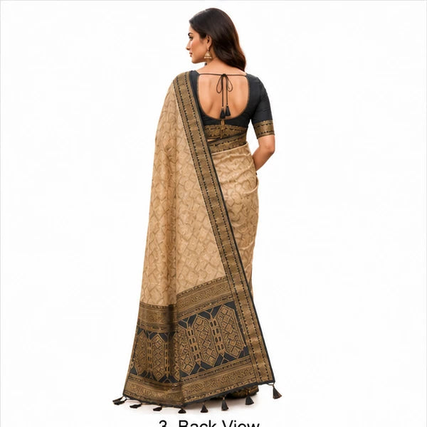 Ast Madhvi Cotton Soft Cotton Silk Zari Border Saree Collection