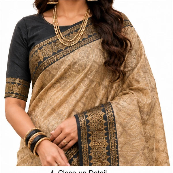 Ast Madhvi Cotton Soft Cotton Silk Zari Border Saree Collection