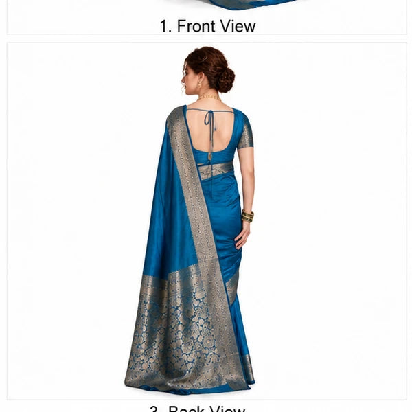Banarasi Silk Zari Weaving Saree Collection