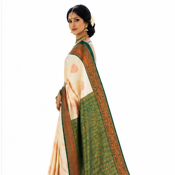 Indian Soft Silk Saree for Women – Rich Pallu Jacquard Saree