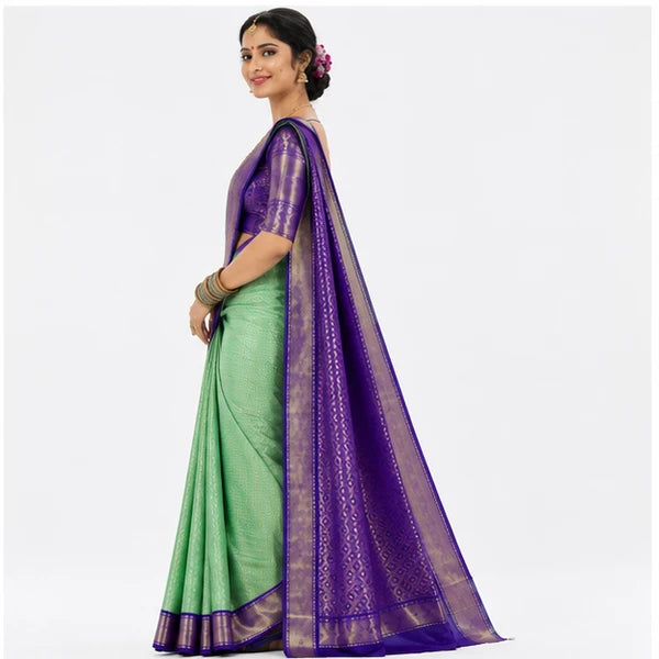 Indian Soft Silk Saree for Women – Rich Pallu Jacquard Saree