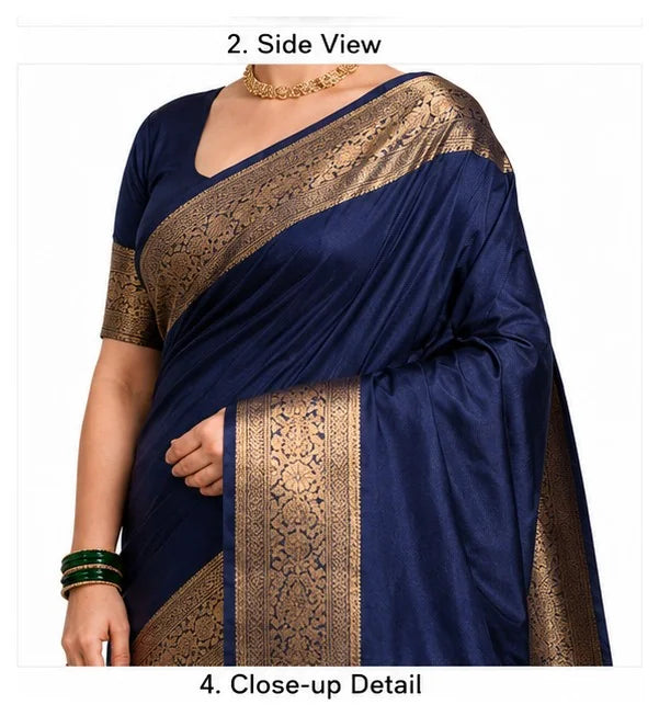Banarasi Silk Zari Weaving Saree Collection