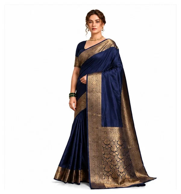 Banarasi Silk Zari Weaving Saree Collection