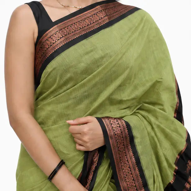 Indian Silk Saree for Women – Soft Lichi Silk Jacquard Saree