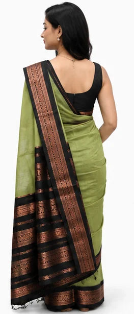 Indian Silk Saree for Women – Soft Lichi Silk Jacquard Saree