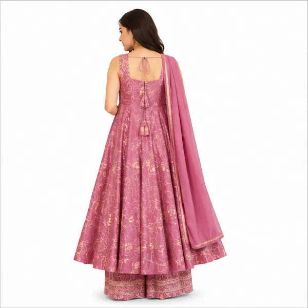 Women’s Muslin Kurta Set with Bottom & Dupatta – Digital Print (Copy) (Copy)