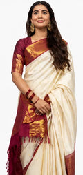 Indian Soft Silk Saree for Women – Rich Pallu Jacquard Saree