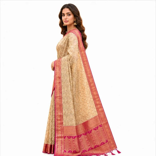 Ast Madhvi Cotton Soft Cotton Silk Zari Border Saree Collection