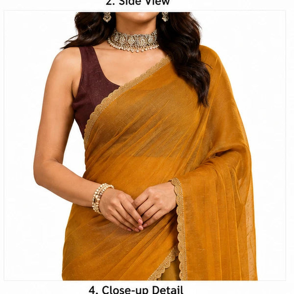 Fendy New Chiffon Fancy Saree Collection