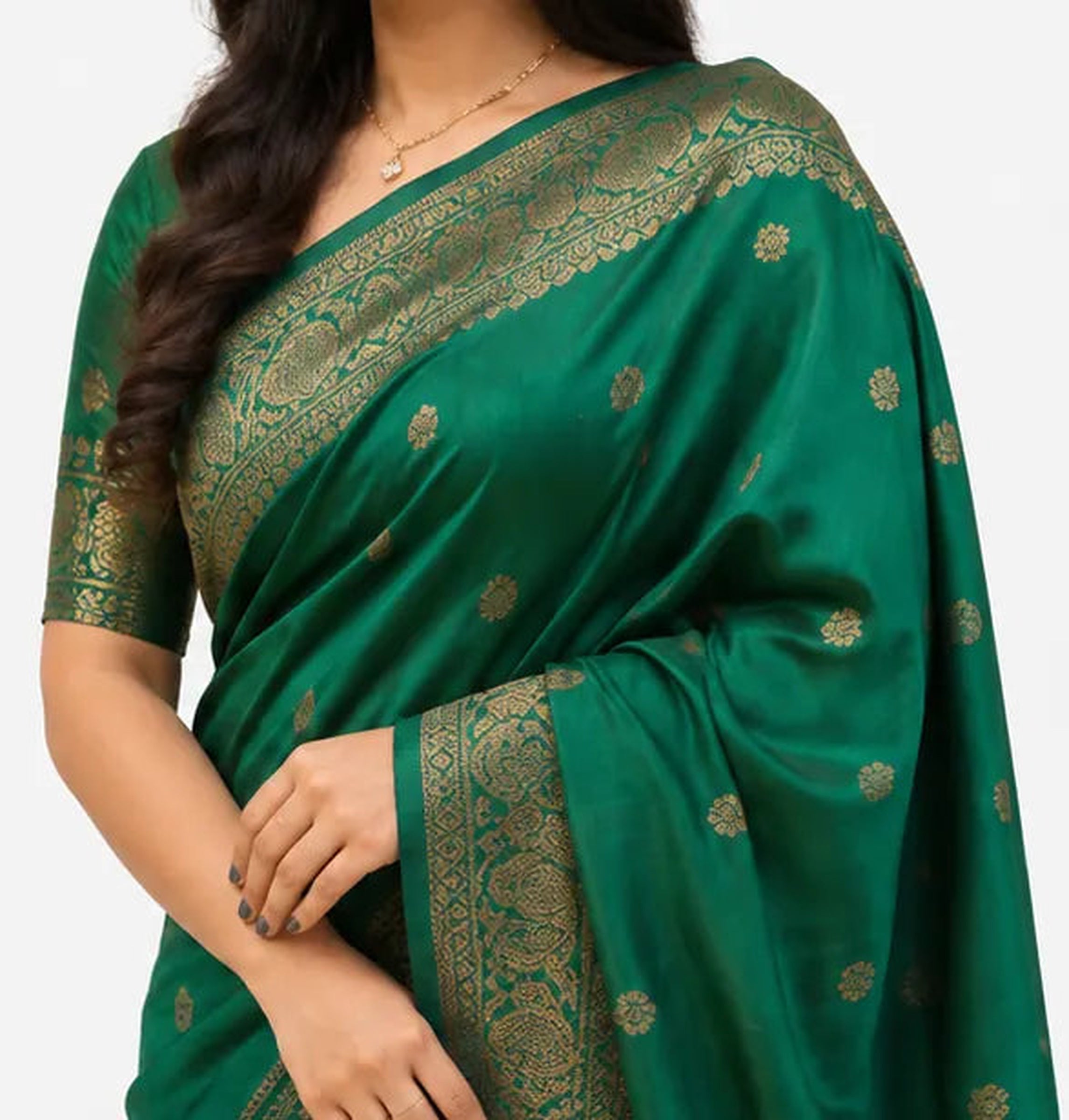 Indian Soft Silk Saree for Women – Rich Pallu Jacquard Saree