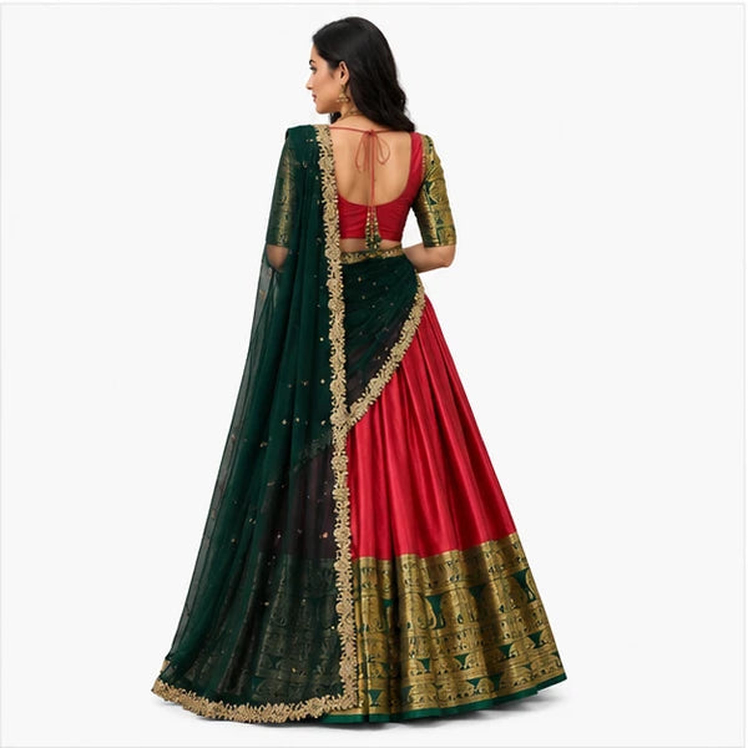 Narayan Pattu Zari Worked Designer Lehenga Choli Collection