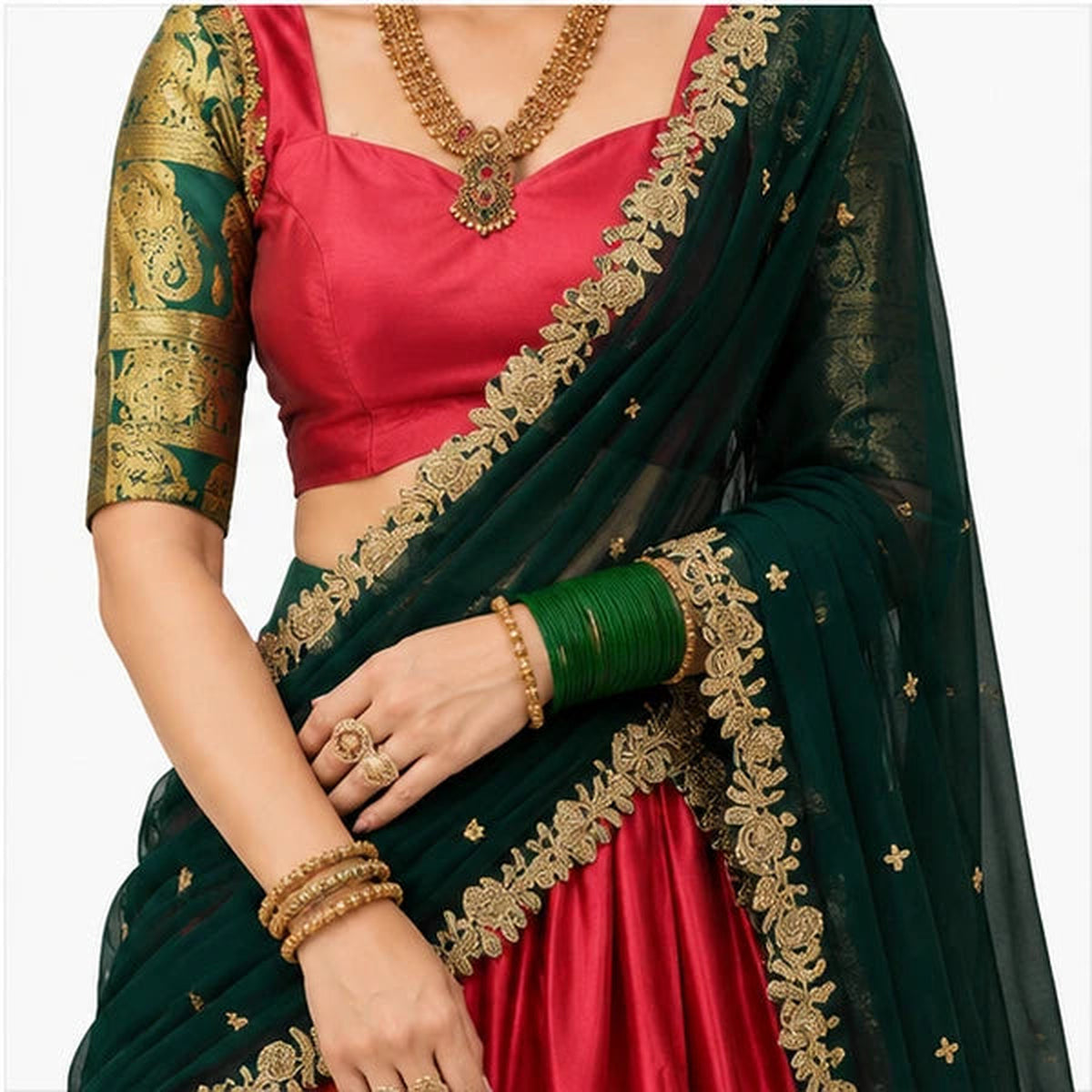 Narayan Pattu Zari Worked Designer Lehenga Choli Collection