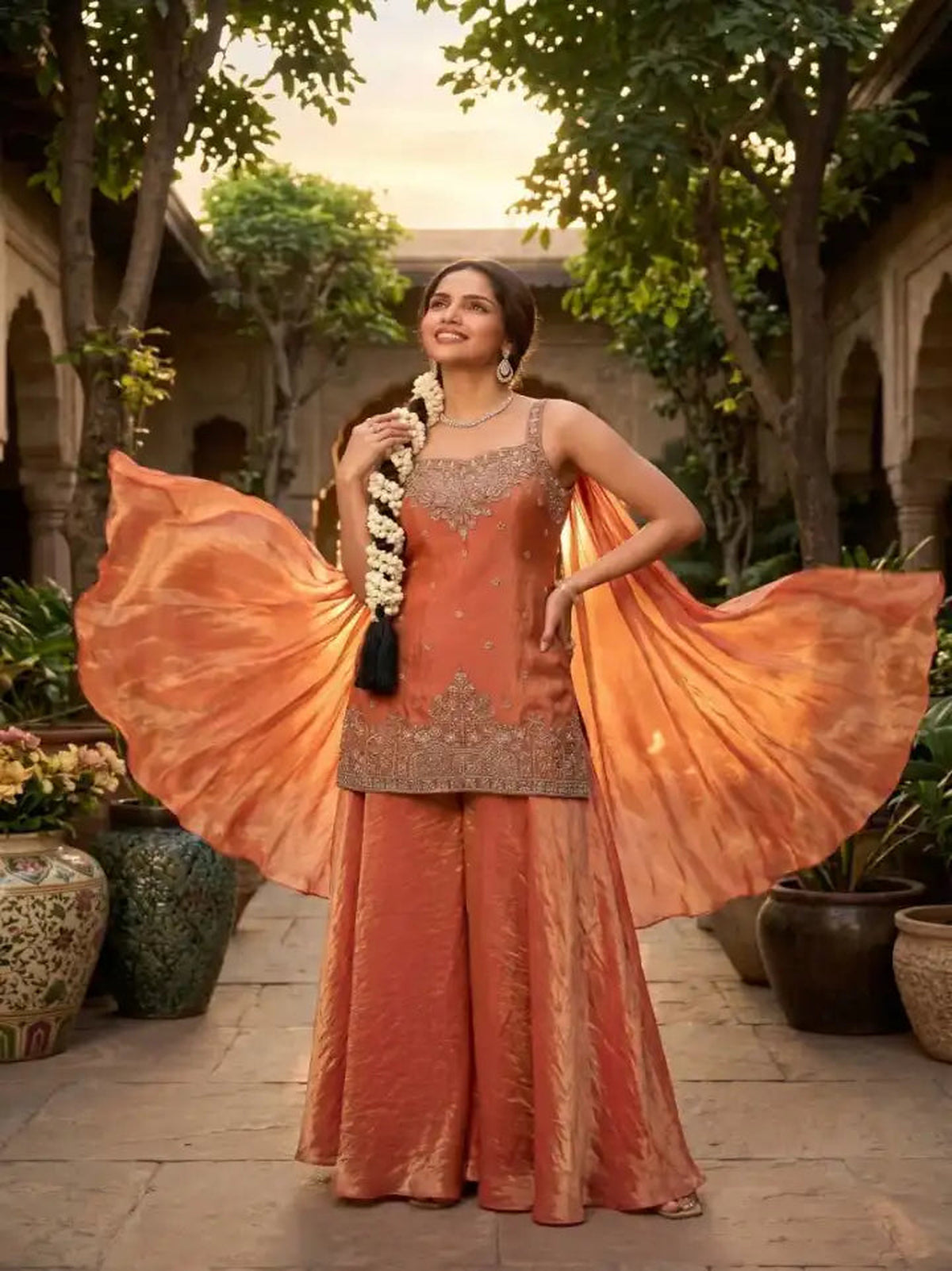 Silk With Hand Work Salwar Kameez