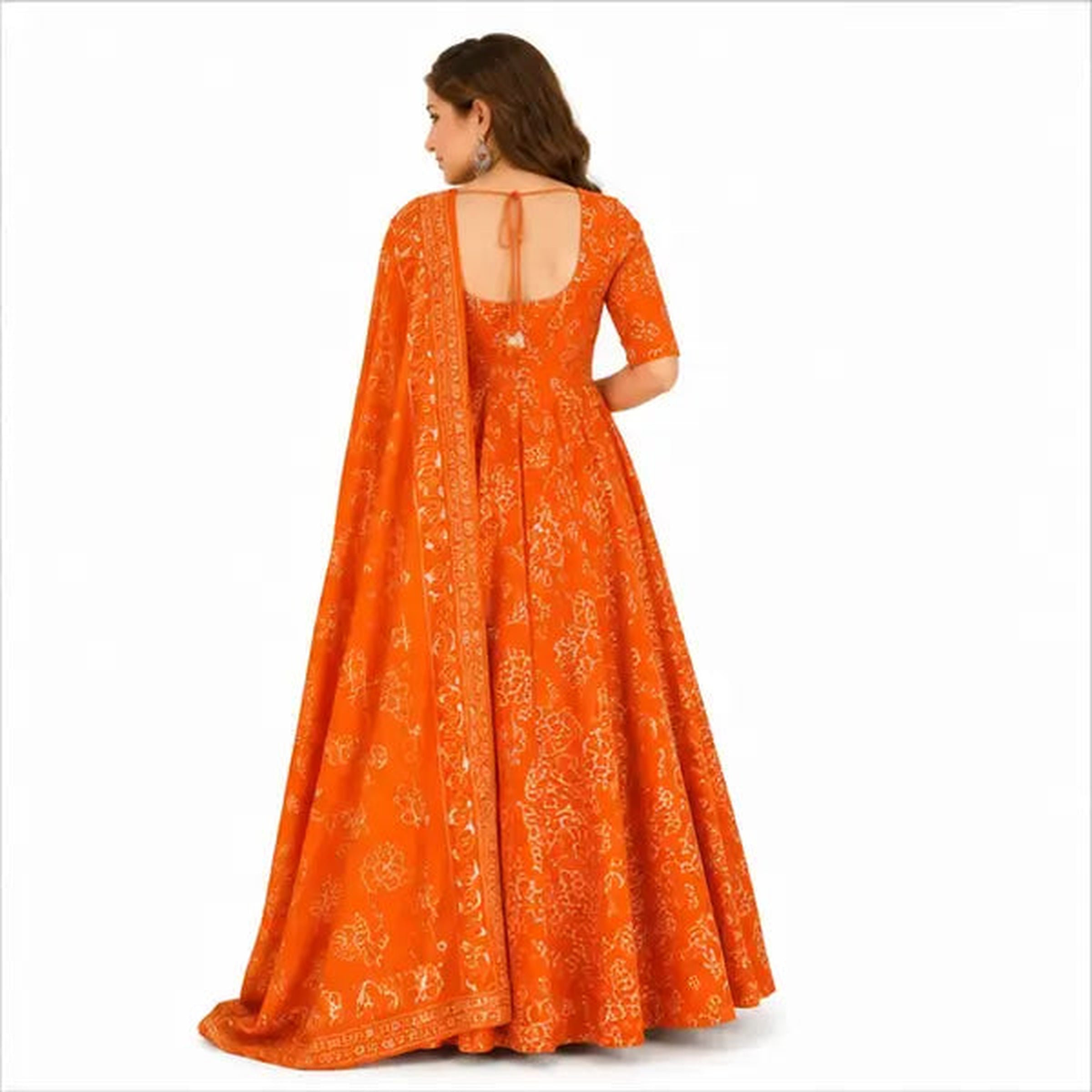 Women’s Muslin Kurta Set with Bottom & Dupatta – Digital Print